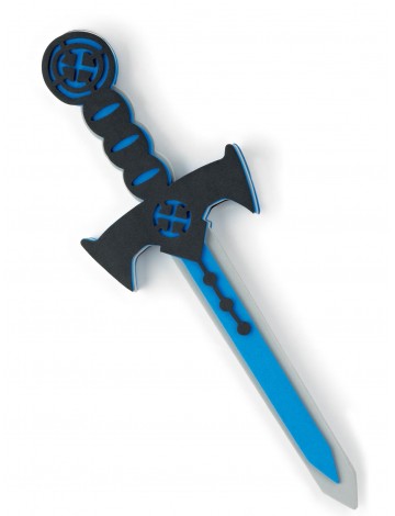 Αποκριάτικο Αξεσουάρ Σπαθί Αφρολέξ Μπλε 42cm