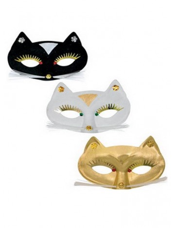 Μάσκα Ματιών Γάτας 3 Χρώματα