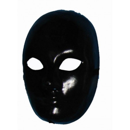 Μάσκα Paper Mache Μαύρη