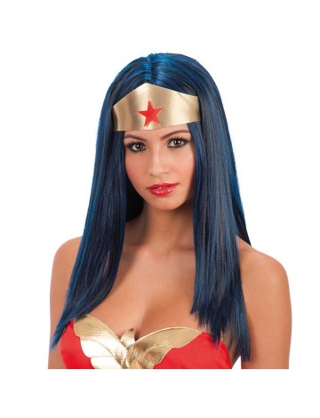 Περούκα Μπλε Super Hero Woman