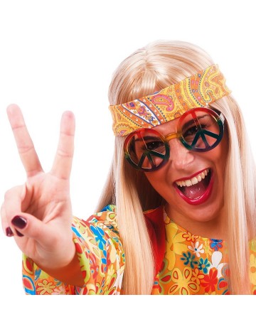 Γυαλιά Hippie με Σήμα Ειρήνης