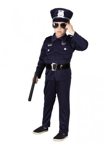 Παιδική Στολή Αστυνόμος Muscle