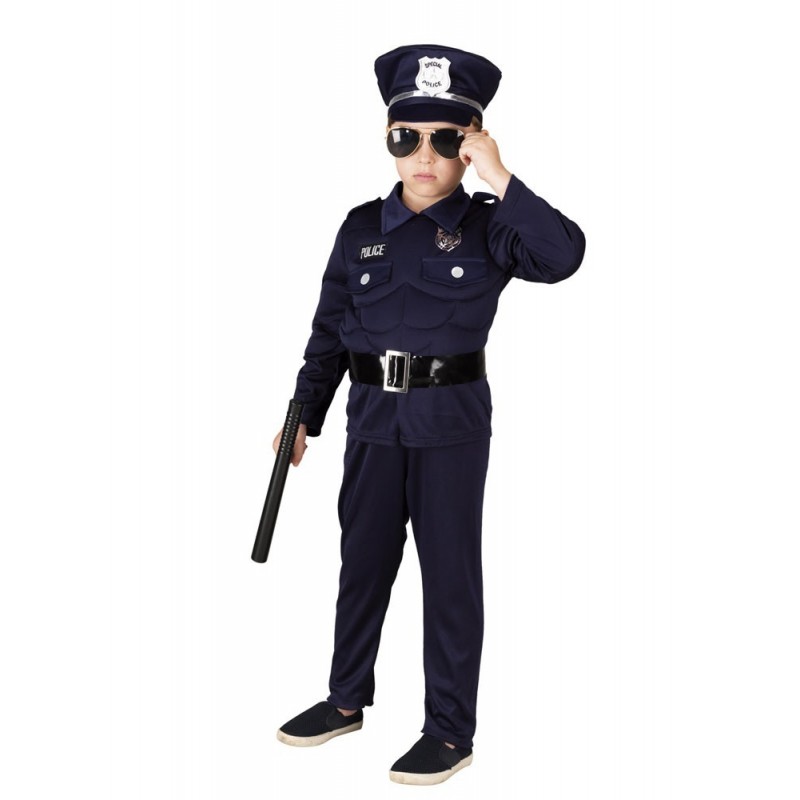 Παιδική Στολή Αστυνόμος Muscle