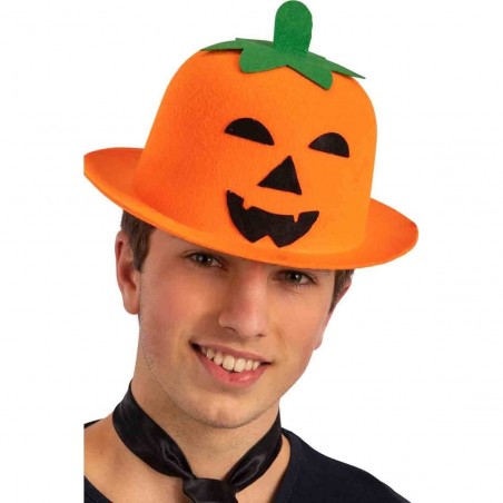 Καπέλο Κολοκύθα Halloween Τσόχινο