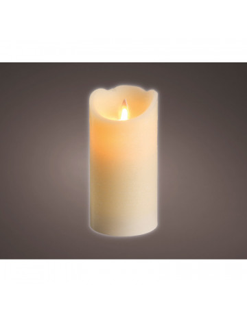Led Waving Candle Wax Bo Indoor Warm White Dia7.50-H15.00Cm-1L
