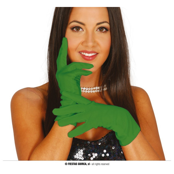 Γάντια Πράσινα Κοντά