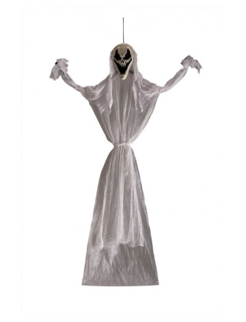 Κρεμαστός Διακοσμητικός Σκελετός Halloween Φάντασμα Με Φως