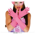 Γάντια Ροζ Μακριά 42cm