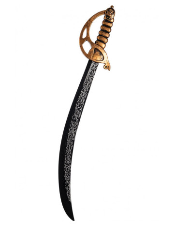 Σπαθί Πειρατή Με Χρυσή Λαβή 66cm