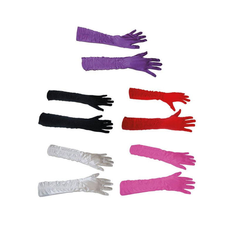 Γάντια Με Σουρα 46cm Διάφορα Χρώματα