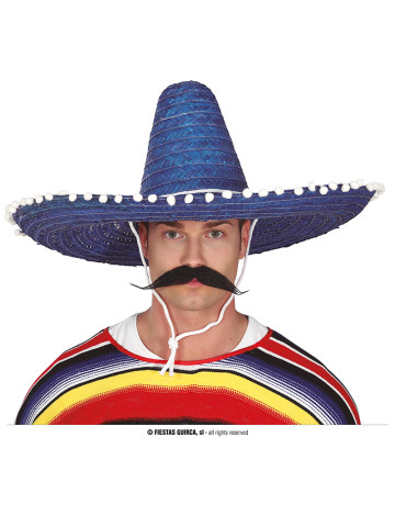Καπέλο Μεξικανού Μπλε 60cm