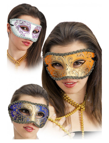 Βενετσιάνικη Μάσκα Ματιών Με Διακοσμητικά