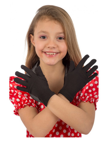 Γάντια Μαύρα Παιδικά