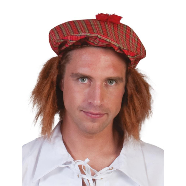 Καπέλο Σκωτσέζου με μαλλιά