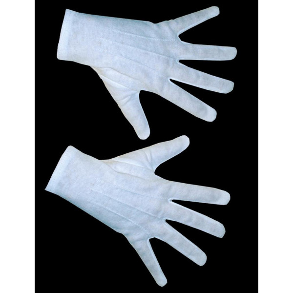 Γάντια Λευκά Κοντά