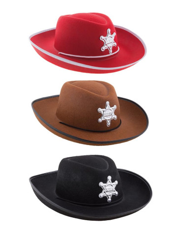 Καπέλο Cowboy -Σερίφη Παιδικό