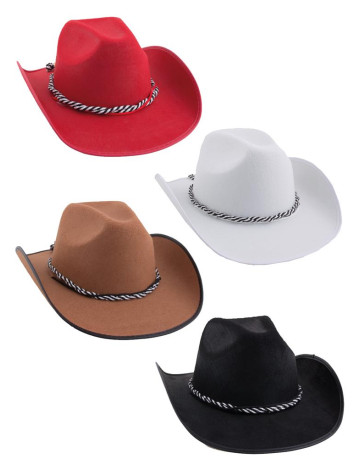 Καπέλο Cowboy Σε Διάφορα Χρώματα