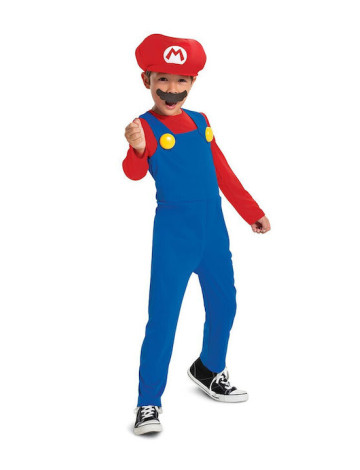 Αποκριάτικη Παιδική Στολή Super Mario