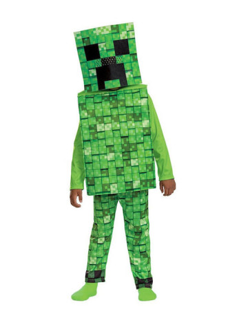 Αποκριάτικη Παιδική Στολή Minecraft Creeper Value